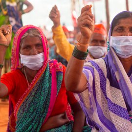 Tens of thousands of farmers from all over Maharashtra were at Azad Maidan this week in a sit-in organised by the Samyukta Shetkari Kamgar Morcha, to support the Delhi protests against the three new farm laws