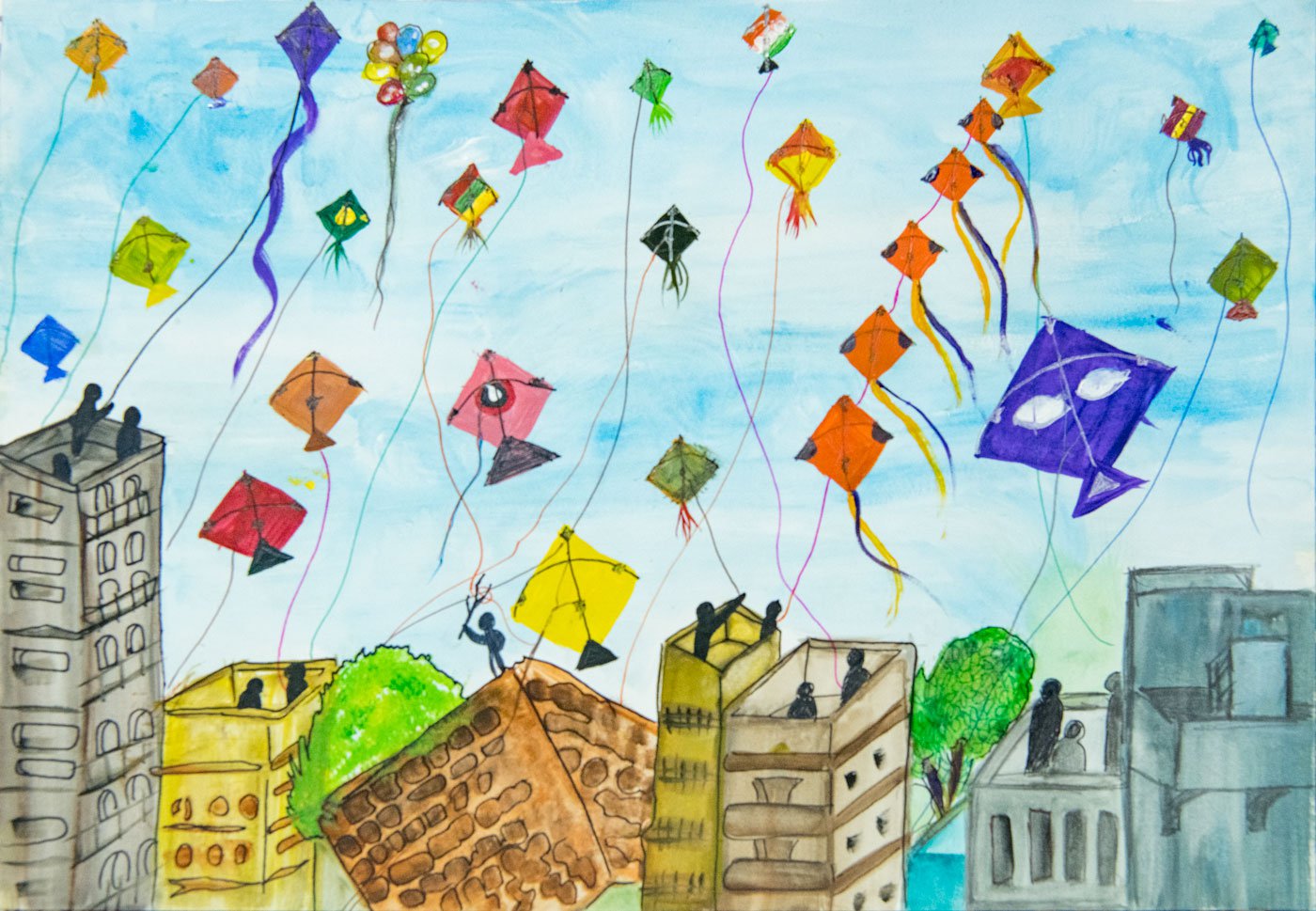 International Kite Festival in Gujarat – Uttarayan - Wikipedia