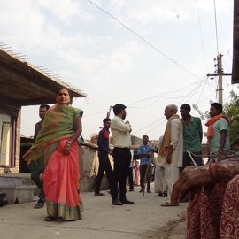 Vaishali Yede, a farm labourer and anganwadi worker, whose husband committed suicide in 2011, is contesting the 2019 Lok Sabha elections from eastern Maharashtra against political heavyweights