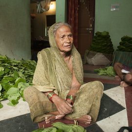 Gujjari and Sanatan Mohanty talk about the impact of Posco in Dhinkia, Odisha